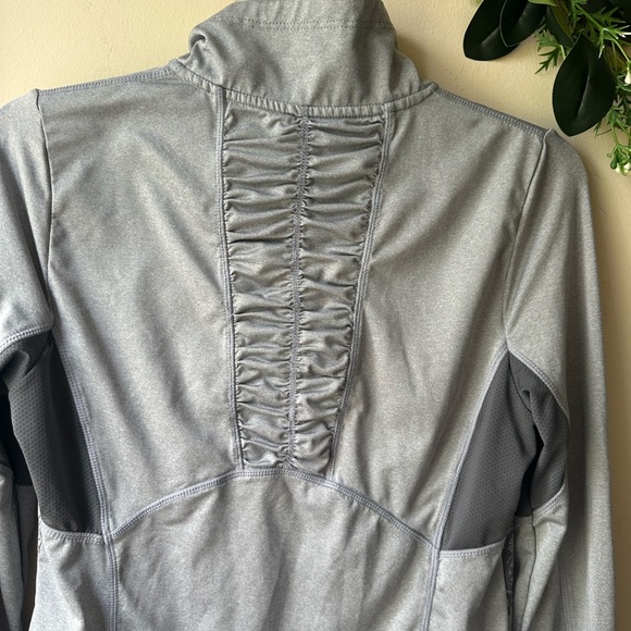 MPG Gray and Purple Quarter-Zip Pullover - Picture 9 of 10